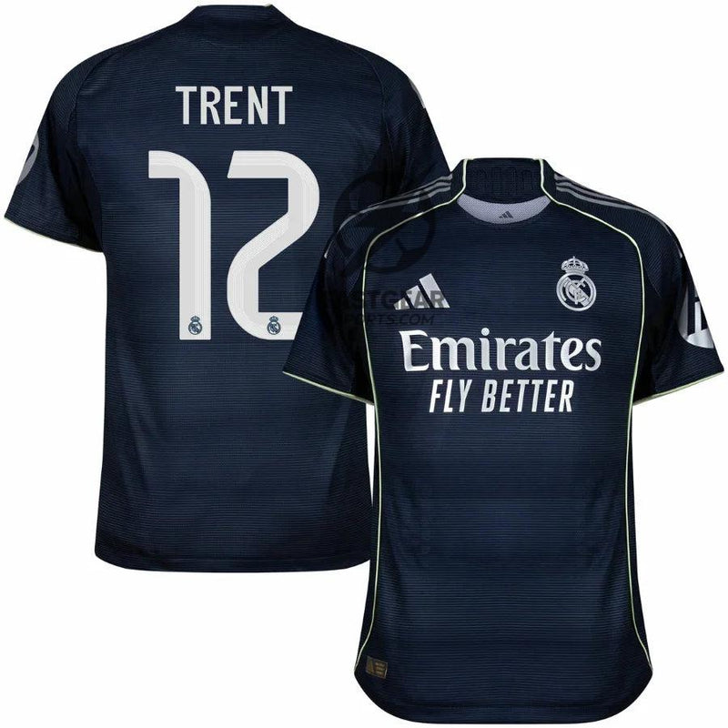 Real Madrid Trent Alexander-Arnold 12 Away Fan Jersey 2025/26