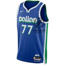Luka Dončić - Dallas Mavericks Unisex 2023 NBA Jersey - City Edition - Blue