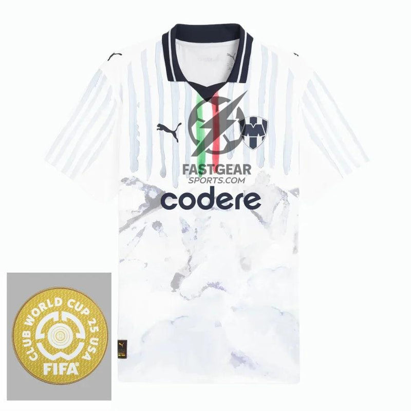 Rayados Monterrey Away Fan Jersey 2025/26 Patch Club World Cup