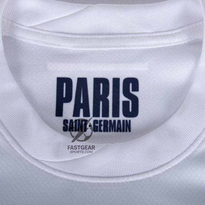 Paris Saint-Germain Barcola 29 Fan Jersey Away 2024/25 Patches UCL UEFA Foundation (Official Printing)