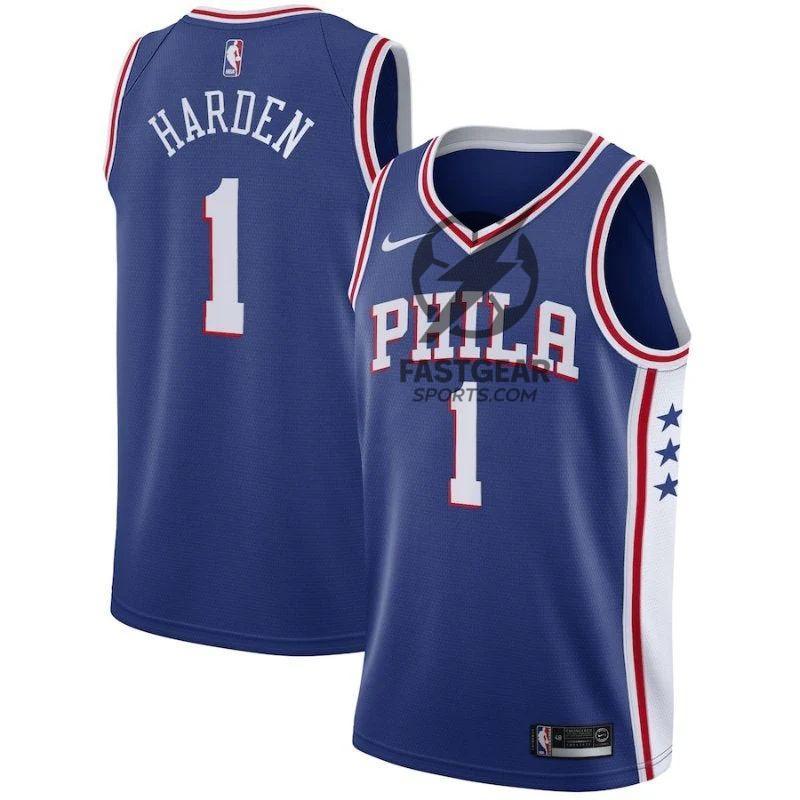 James Harden Philadelphia 76ers 20222 NBA Jersey - Icon Edition - Royal