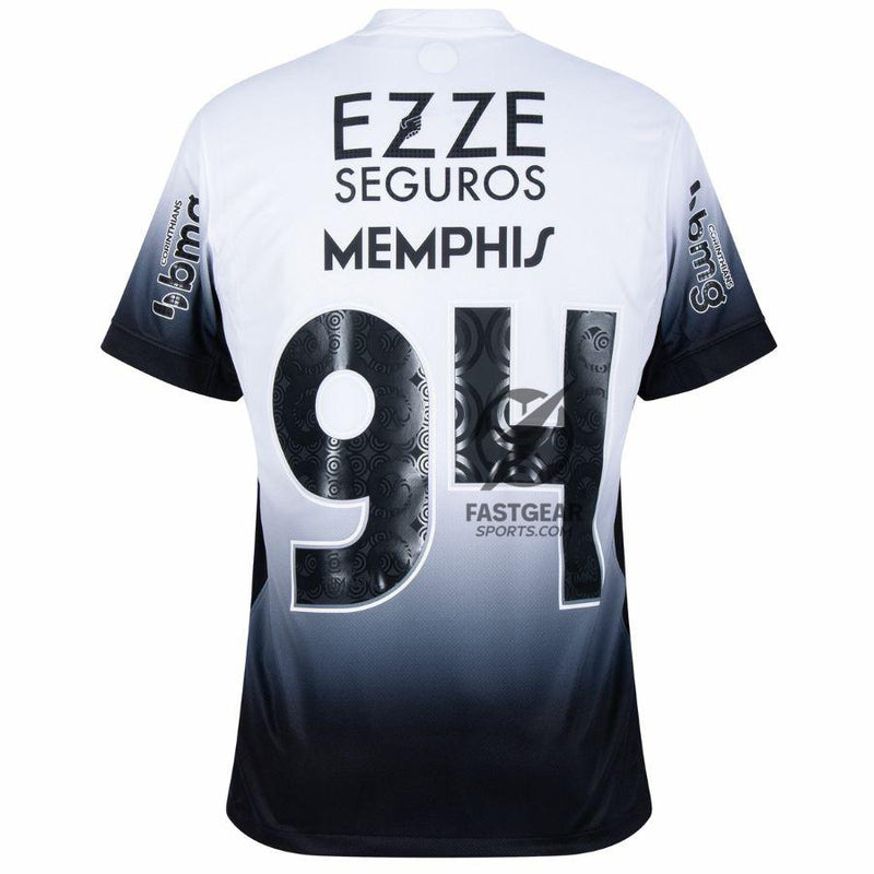 Corinthians Memphis 94 Home Fan Jersey 2024/25 Full Sponsor (Official Printing)