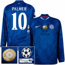 Chelsea Home Palmer 10 Long Sleeve Fan Jersey 2025/26 - Patchs Club World Cup UCL UEFA (Official Printing)