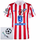 Atlético Madrid Home Fan Jersey 2025/26 Patches UCL + 10th Anniversary UEFA Foundation