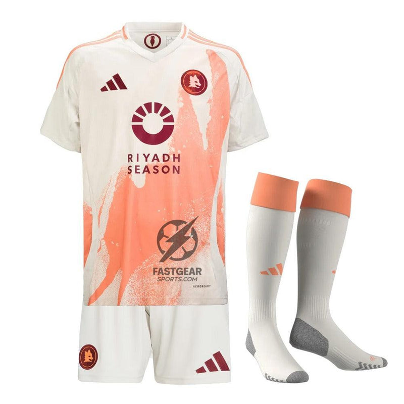 Kids KIT Roma Away Jersey 2024/25