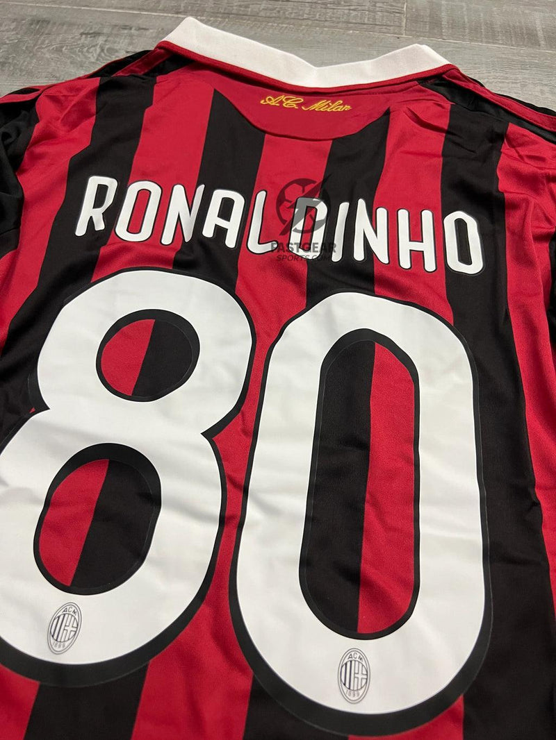 Milan Home Retro Long Sleeve 2009/10
