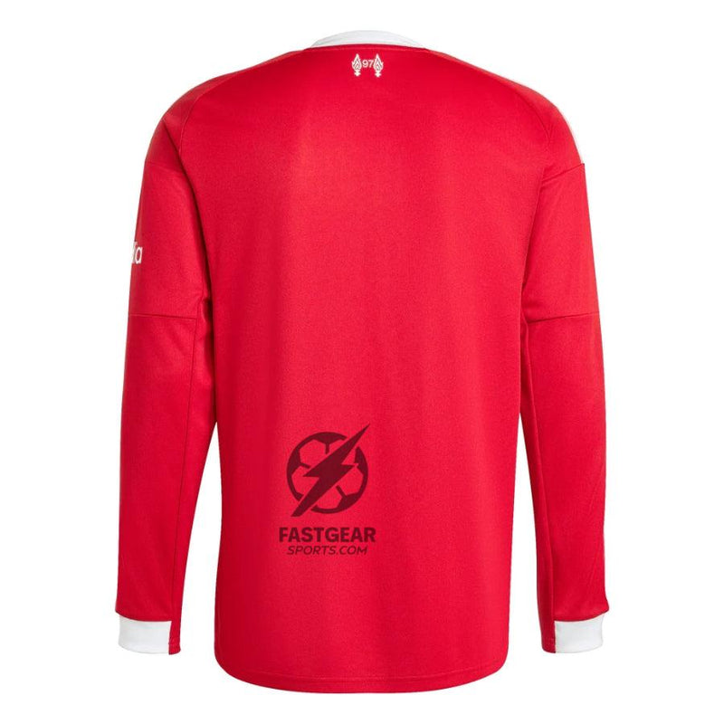 Liverpool Home Long Sleeve Fan Jersey 2025/26