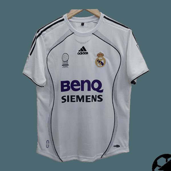 Beckham 2006-07 Real Madrid Home Jersey  Retro Collection