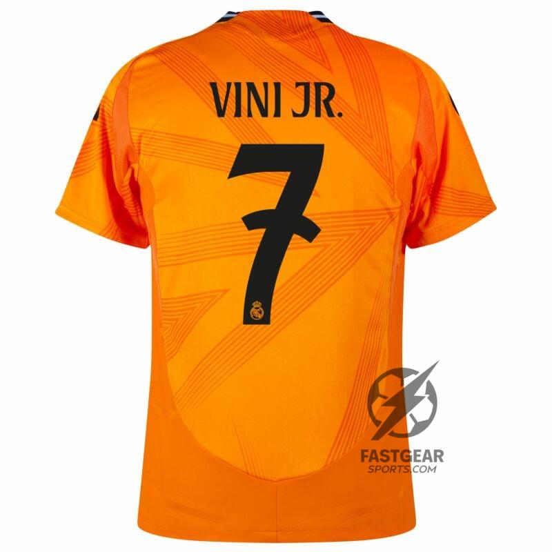 Real Madrid Away Fan Jersey 2024/25 Vini Jr. 7
