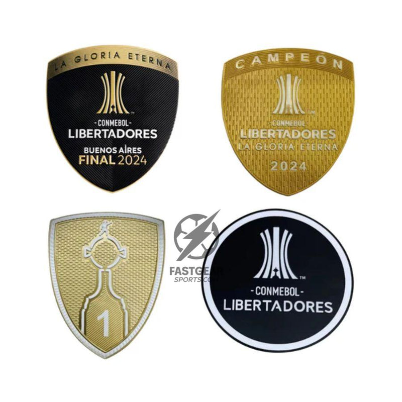 Kit 4 Patchs Libertadores Botafogo 2024