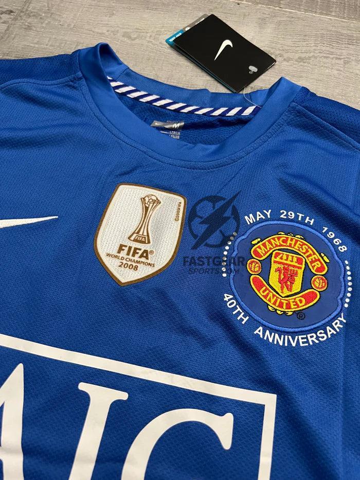 Retro Manchester United Long-sleeve Third Jersey 2008/09