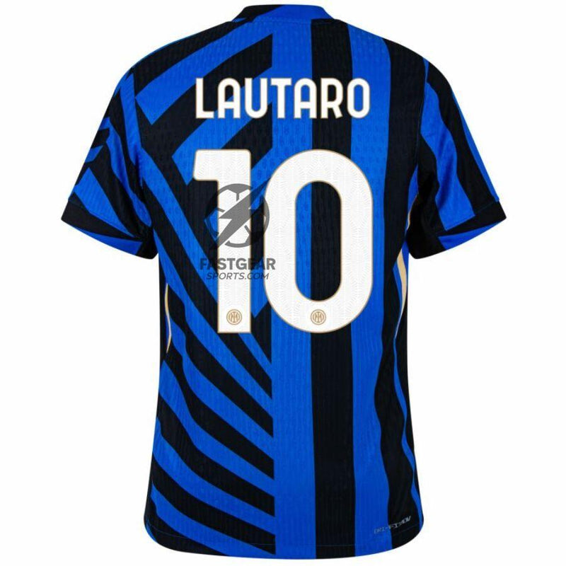 Inter Milan Home 2024/25 Patches UCL UEFA Foundation (Official Printing)