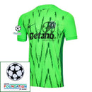 Sporting CP Fan Jersey Fourth 2024/25 Patches UCL UEFA Foundation (Official Printing)