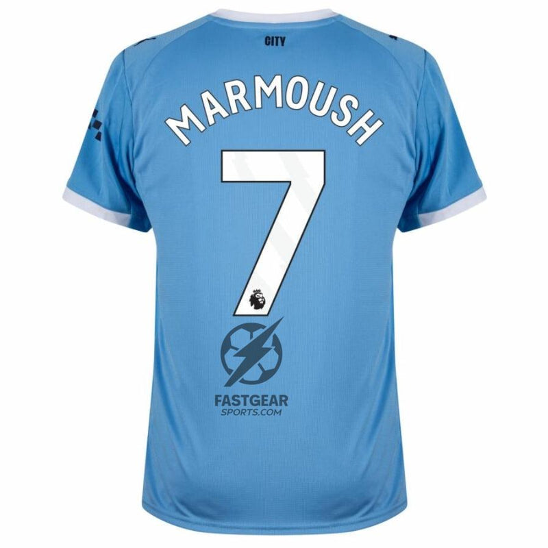 Manchester City Home Marmoush 7 Fan Jersey 2025/26