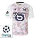 Lille Away 2024/25 Patches UCL UEFA Foundation (Official Printing)