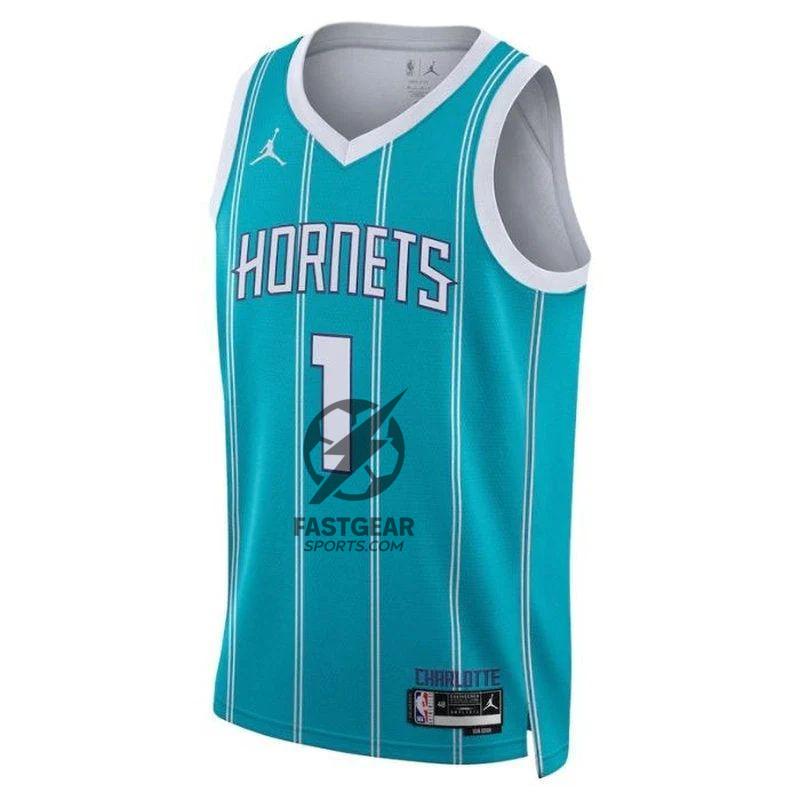 LaMelo Ball Charlotte Hornets Unisex 2023 NBA Jersey - Icon Edition - Teal