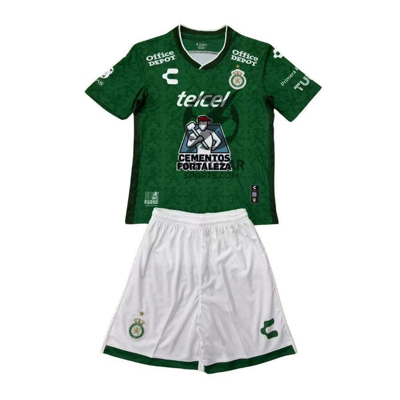 Kids Kit Club León Home Fan Jersey 2024/25