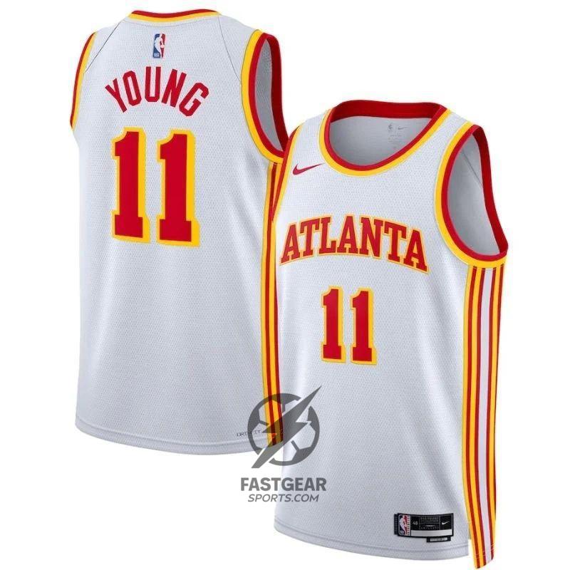 Trae Young Atlanta Hawks Unisex 2023 NBA Jersey - Association Edition - White