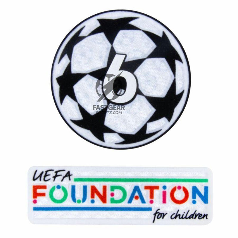 Liverpool Szoboszlai 8 Home 2024/25 Patches UCL UEFA Foundation (Official Printing)