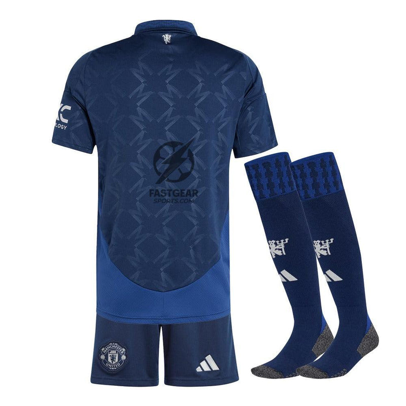 Kids KIT Manchester United Away Jersey 2024/25