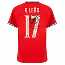 Portugal R. Leão 17 Home Fan Jersey 2024/25
