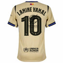 Barcelona Away Lamine Yamal 10 Fan Jersey 2025/26 Official Printing (Champions League)