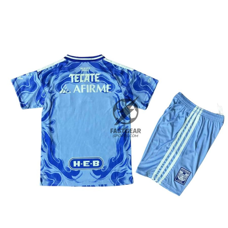 Kids Kit Tigres UANL Away 2025/26