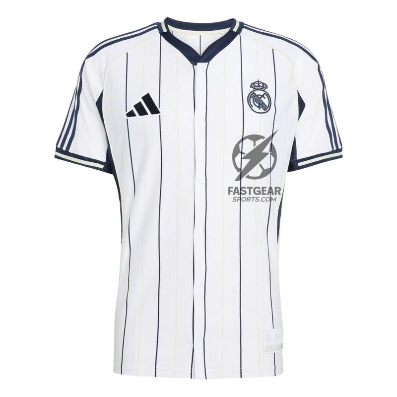 Real Madrid Baseball Jersey