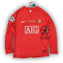 Retro Manchester United Long-sleeve Home Jersey 2007/08